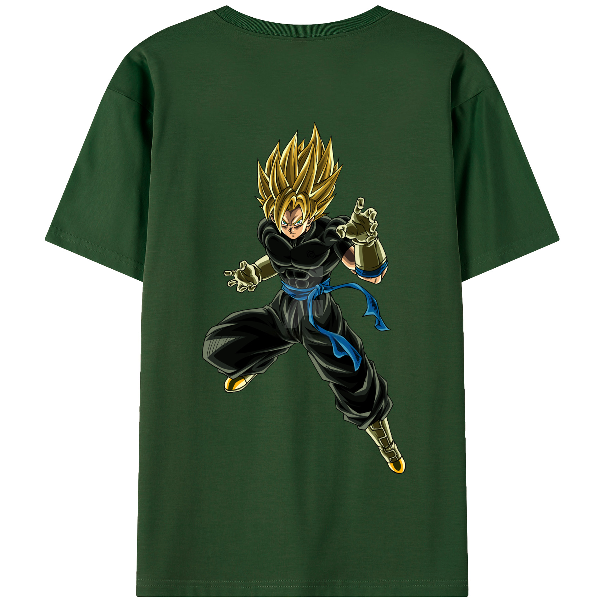 （画像用） ドラゴンボール ベジット DRAGON BALL Vegetto 綿100％半袖Tシャツ（背面プリント）